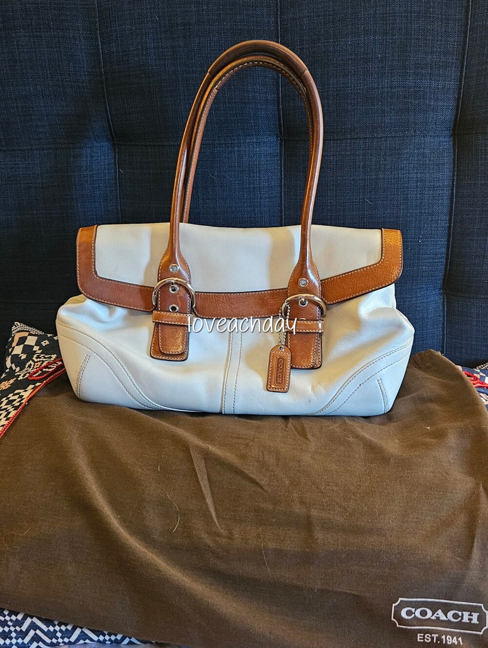 Coach✨️Hamptons Soho Flap Satchel